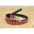 Vogue stripe pattern sash belt for lady's dress decoration